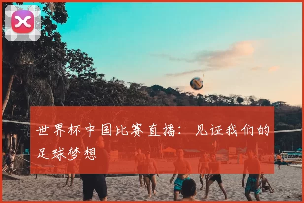 世界杯中国比赛直播:见证我们的足球梦想