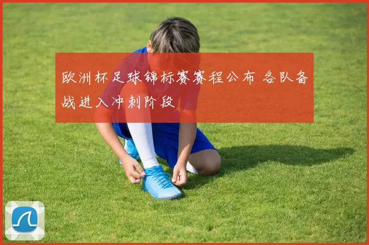 欧洲杯足球锦标赛赛程公布 各队备战进入冲刺阶段