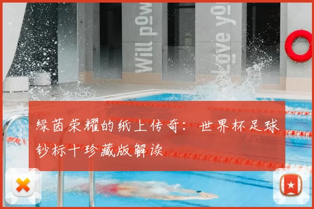 绿茵荣耀的纸上传奇:世界杯足球钞标十珍藏版解读